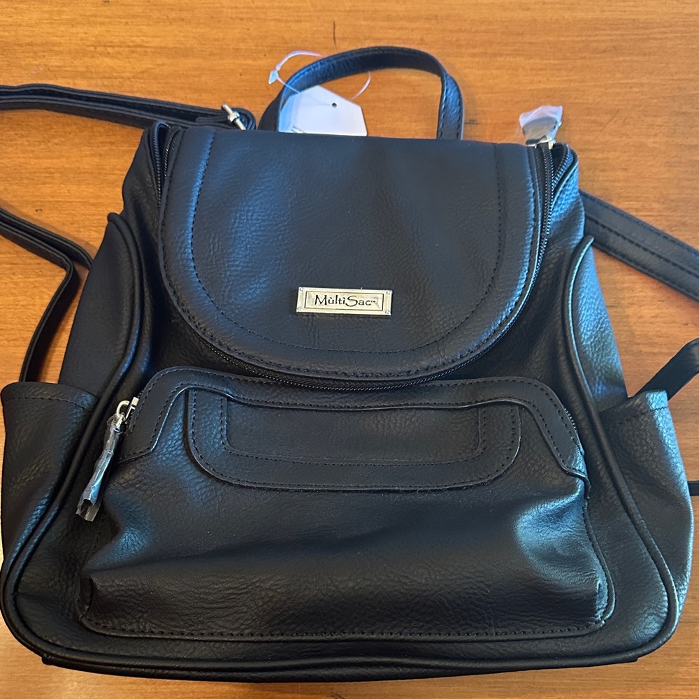 MultiSac black backpack.